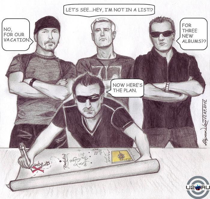 U2 комиксы