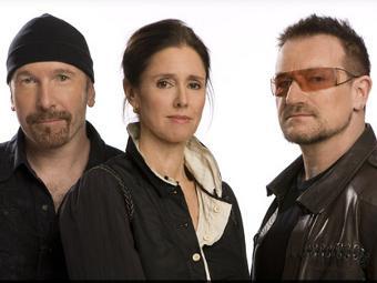 Edge, Julie Taymor, Bono.jpg