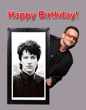 Bono happy birthday