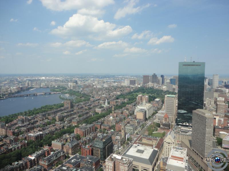 Бостон с высоты птичьего того самого