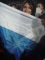 the flag)