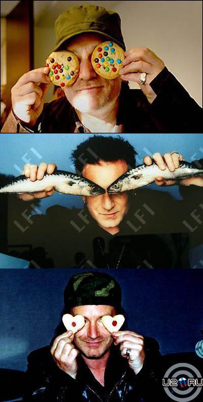 Bono's eyes